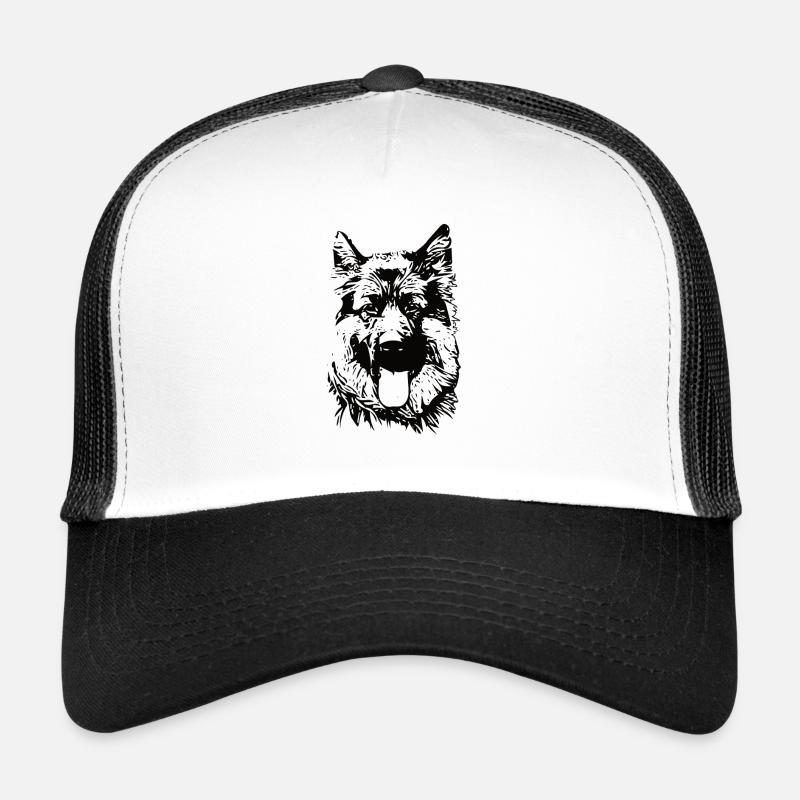 German Shepherd Dog GSD Trucker Cap