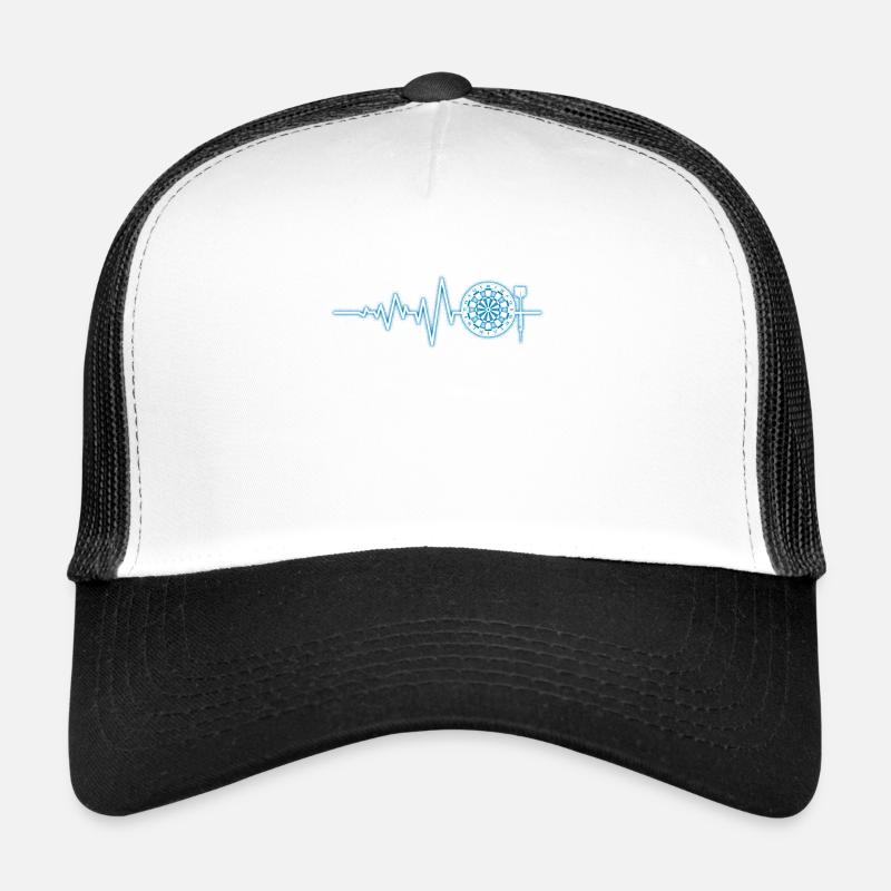 Cadeau de battement de coeur de dard Casquette trucker 