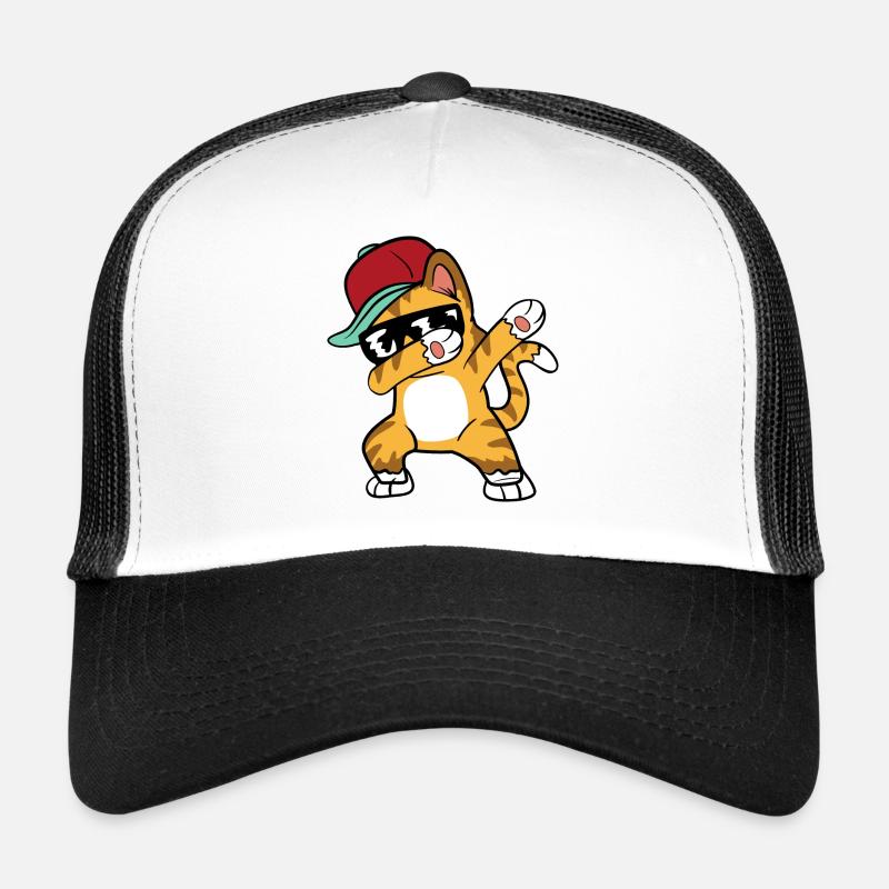Tamponner le chat Casquette trucker 