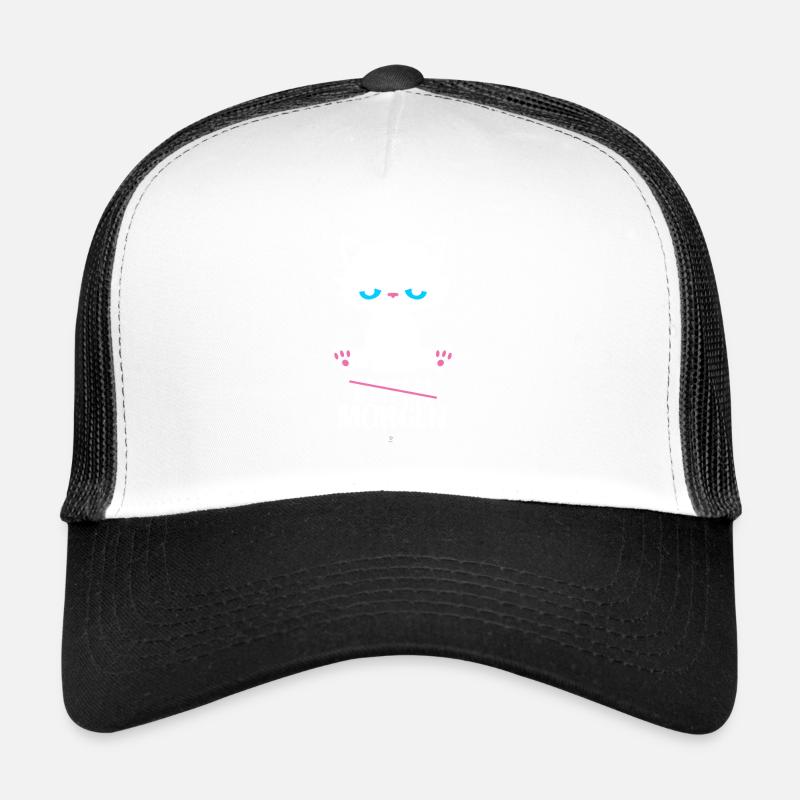 Cadeau de chat Guten morgen Casquette trucker 
