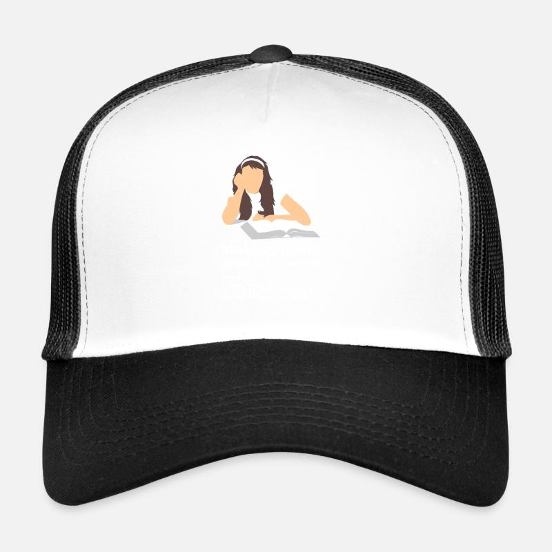 READING: abibliophobia Trucker Cap