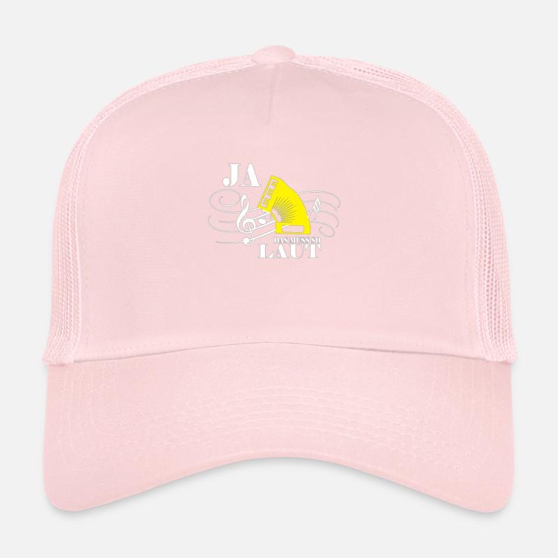 Ja das muss so laut - Akkordeon Trucker Cap