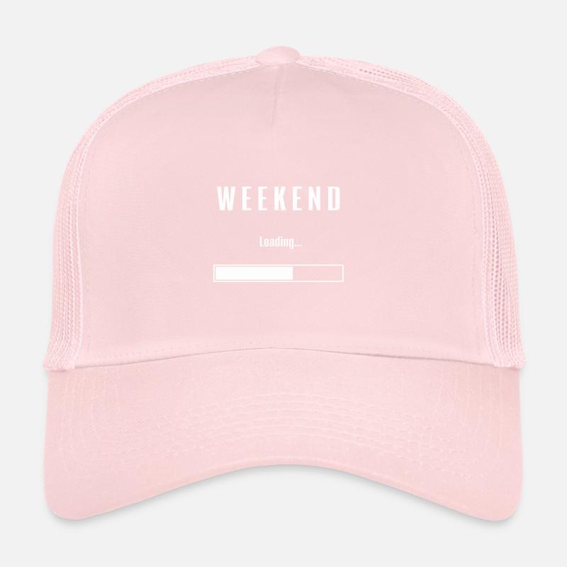 Week-end Chargement Week-end Vendredi Casquette trucker 