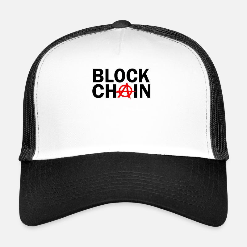 Blockchain Crypto Coin Cadeau Crypto Casquette trucker 