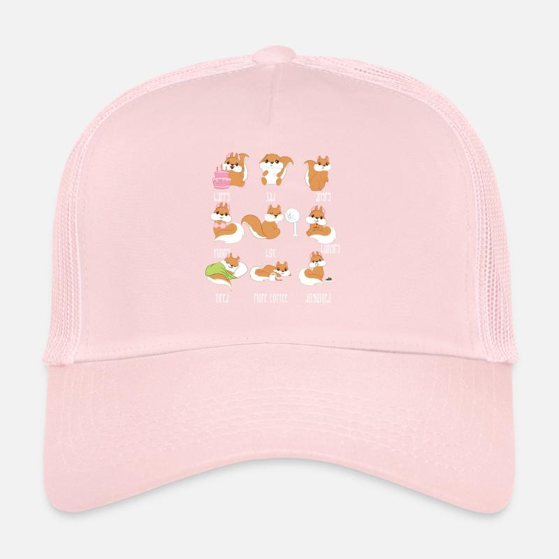Écureuil - émotions - écureuil - cadeau Casquette trucker 