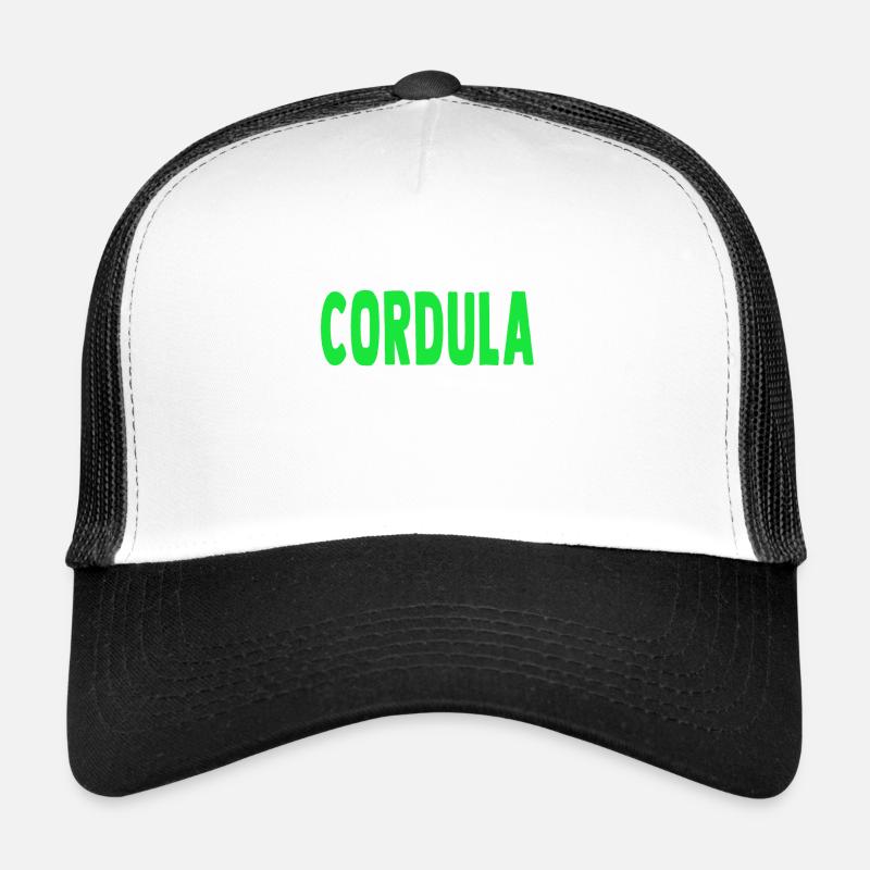 Cordula - Ich hab sie tanzen gesehen - Eberhard - Trucker Cap - Weiß/Schwarz