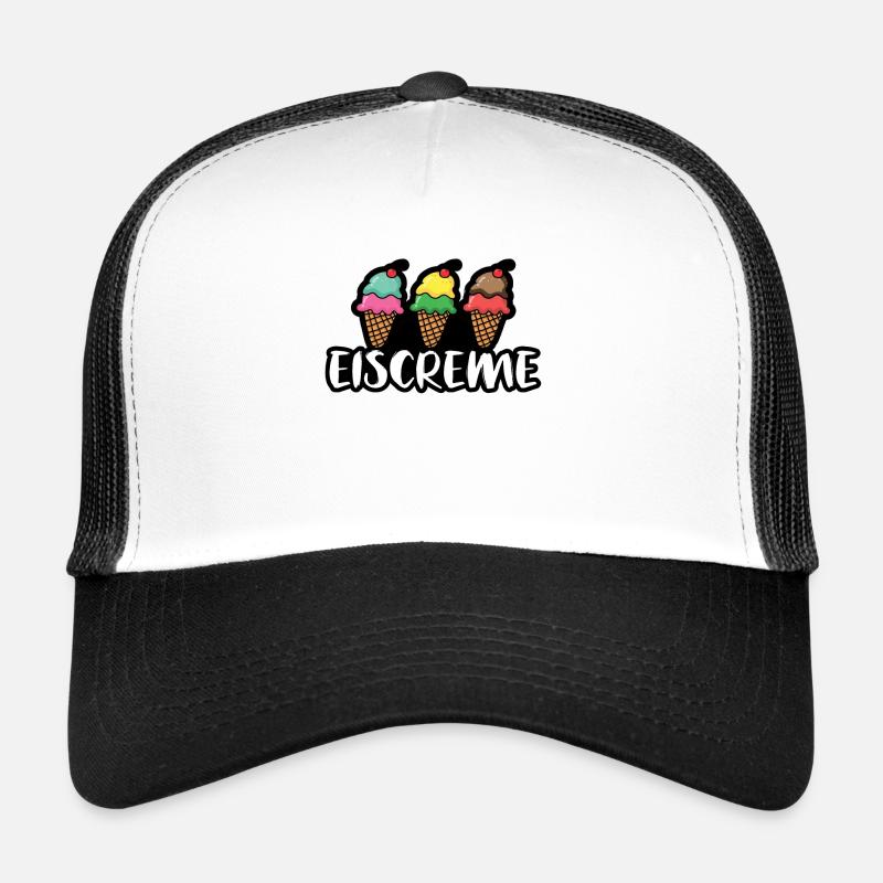 crème glacée Casquette trucker 