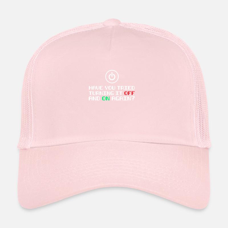 Turn it on and off gift Trucker Cap