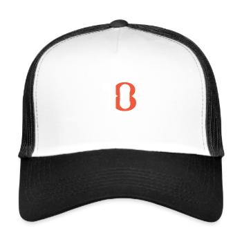 18. Geburtstag - Trucker Cap - Weiß/Schwarz - Vorne