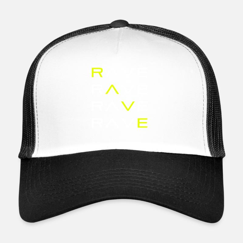 RAVE TECHNO RAVER Casquette trucker 