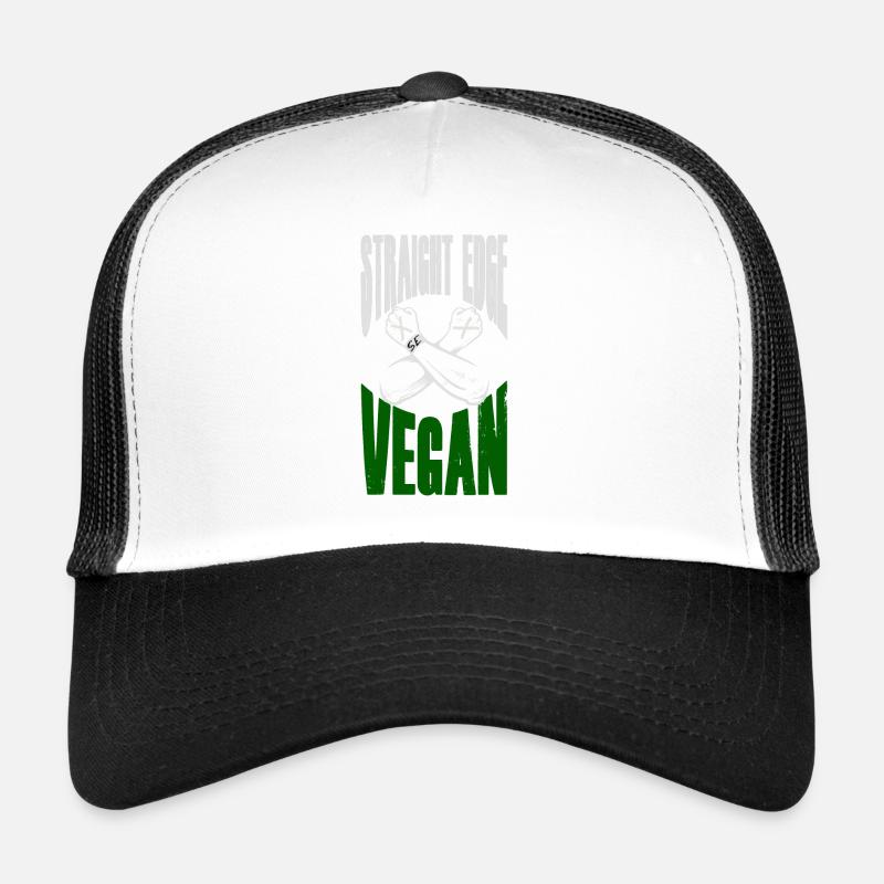 Straight Edge Vegan Casquette trucker 
