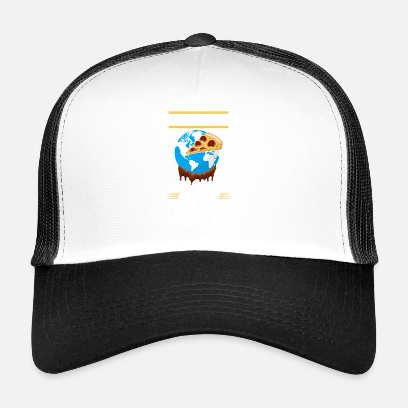 Klimawandel - Trucker Cap - Weiß/Schwarz