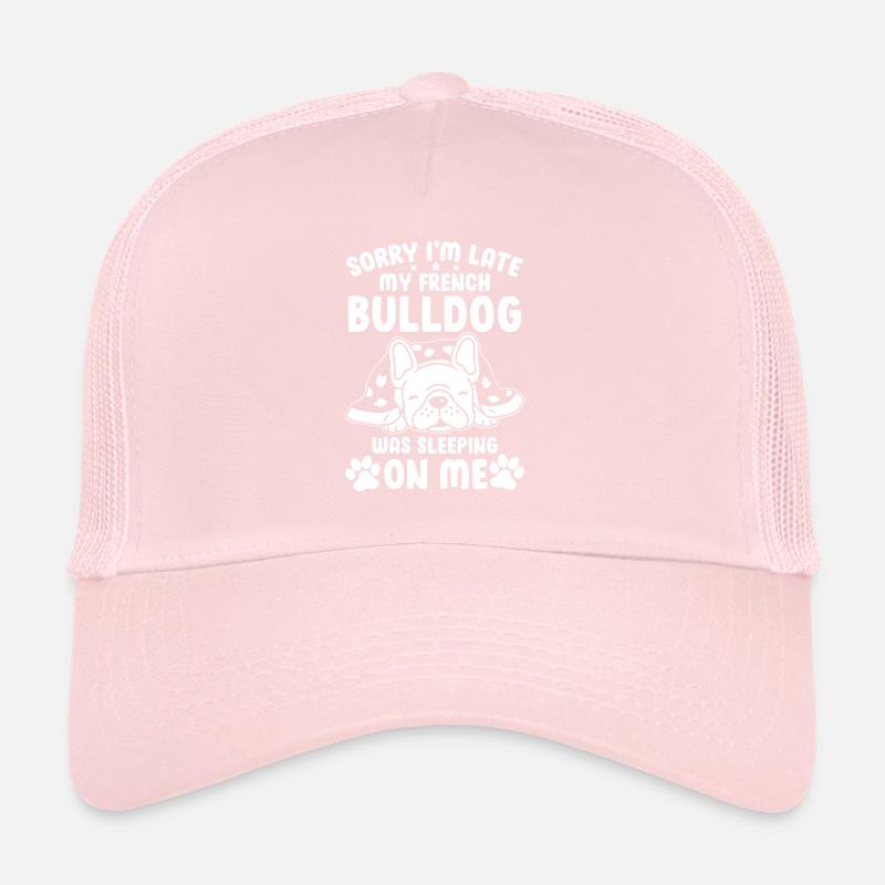 Mon bouledogue français a dormi sur moi Casquette trucker 