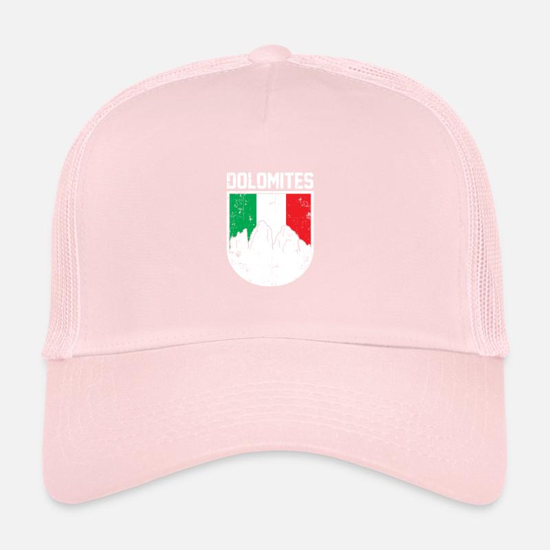 dolomites italy gift Trucker Cap