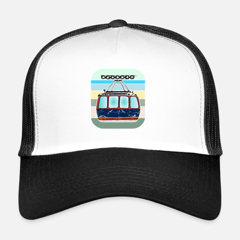 Cable car gondola bergbahn cable car technology Trucker Cap