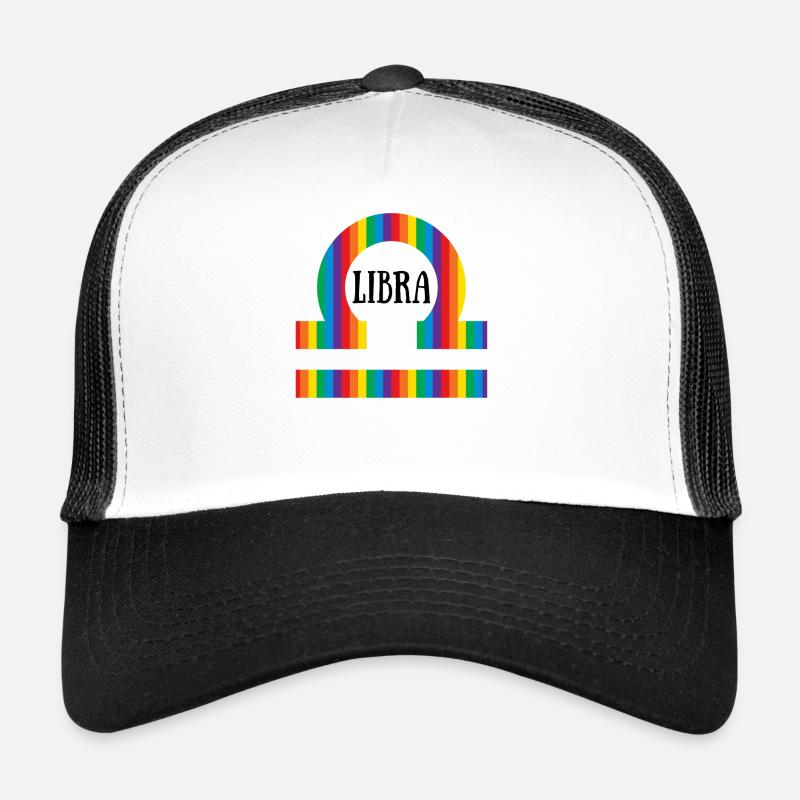 Arc-en-ciel de la balance Casquette trucker 
