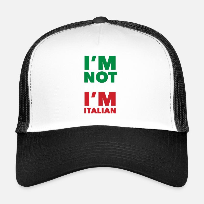 Funny Italian Gift Trucker Cap