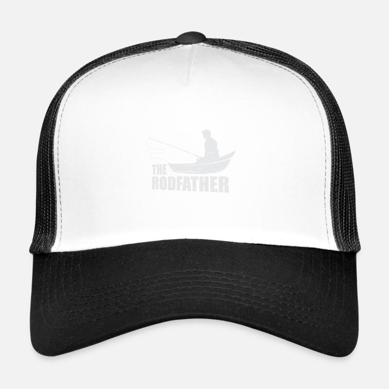 Rodfather Lustig Angeln Boot Fisch Glaube Geschenk Trucker Cap