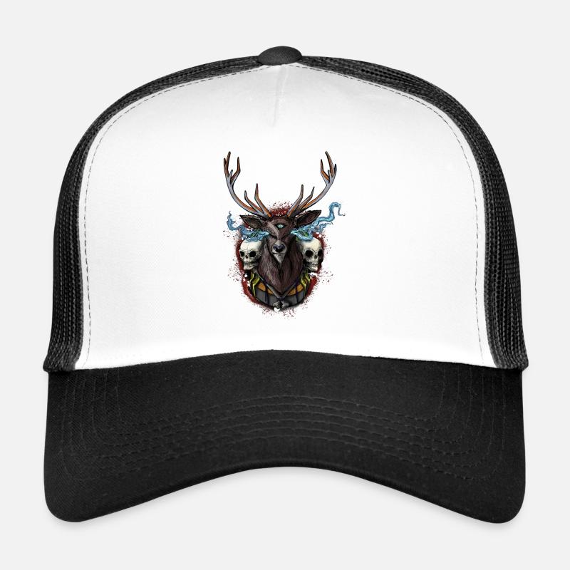 Cerf - BONE SQL PRY Casquette trucker 