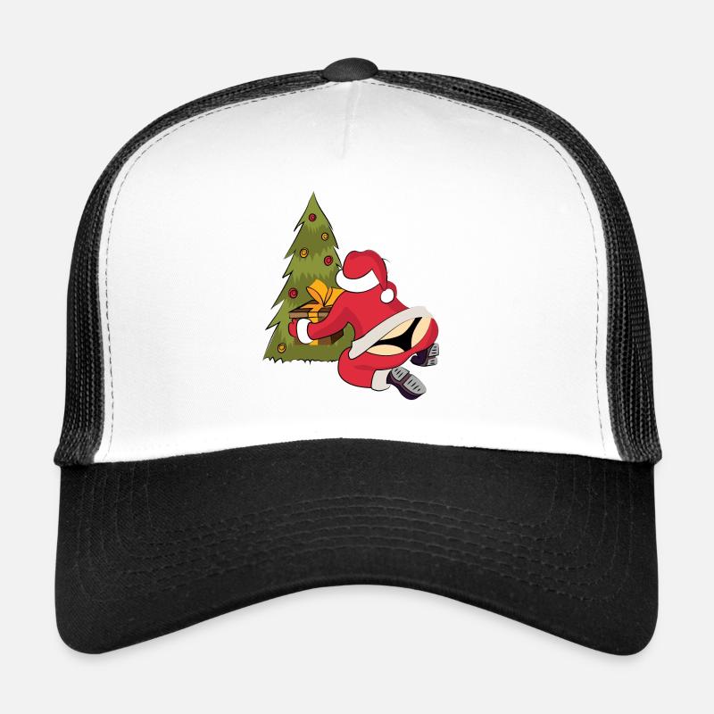 Weihnachtsmann String Weihnachsbaum Bescherung Trucker Cap