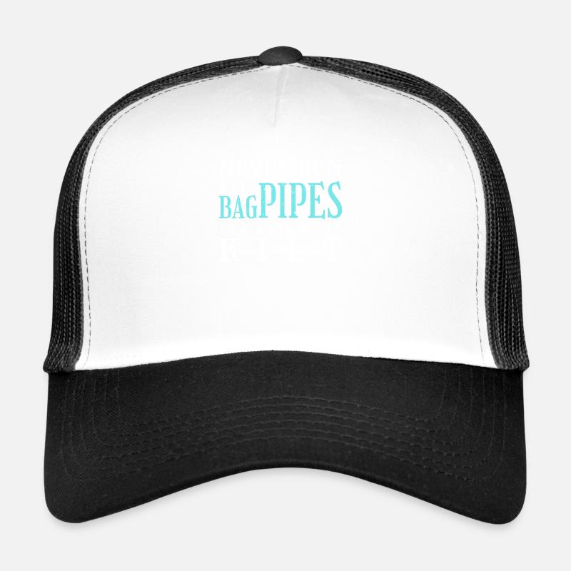 Scotland - Trucker Cap - white/black