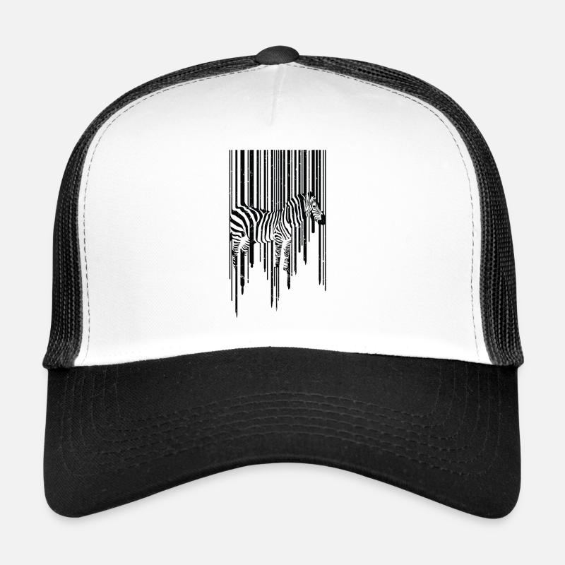 Animal Zebra Scancode Planet Hypnosis 3D Casquette trucker 