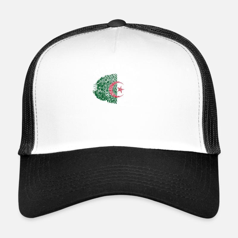 Algeria - Trucker Cap - white/black