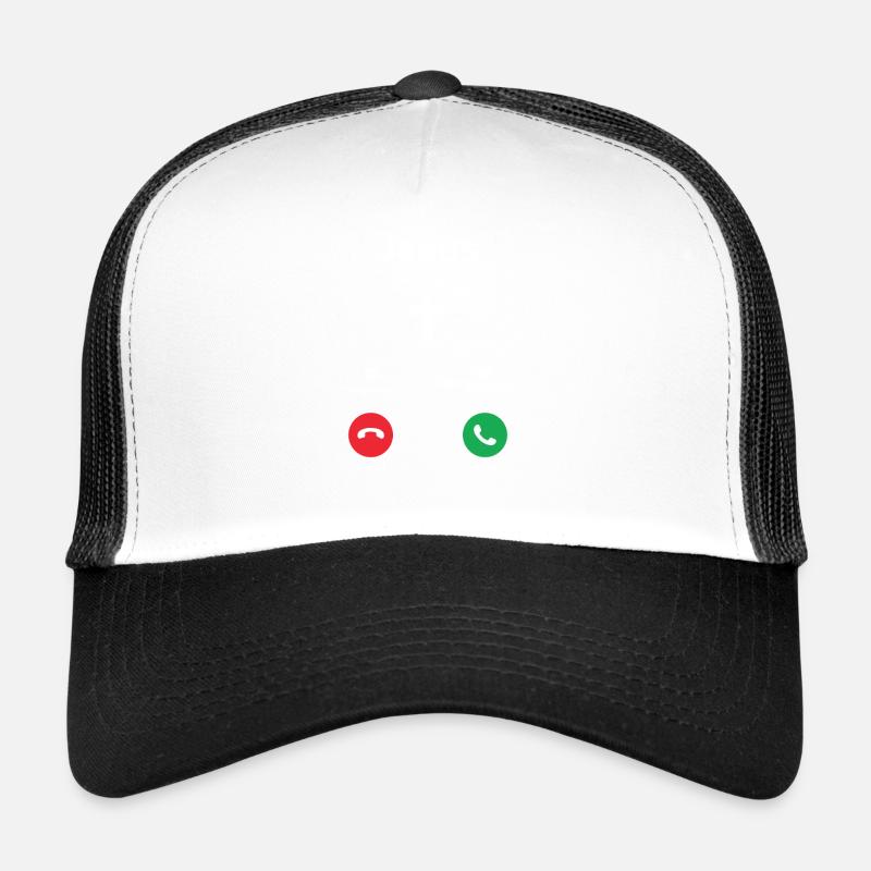 Jésus - Casquette trucker  - blanc/noir