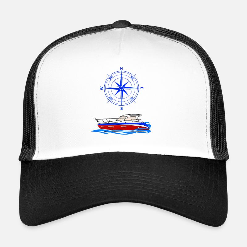 Compas pour bateaux Casquette trucker 