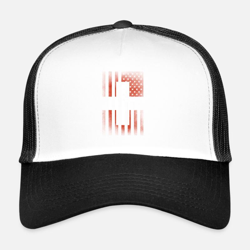 Switzerland - Trucker Cap - white/black