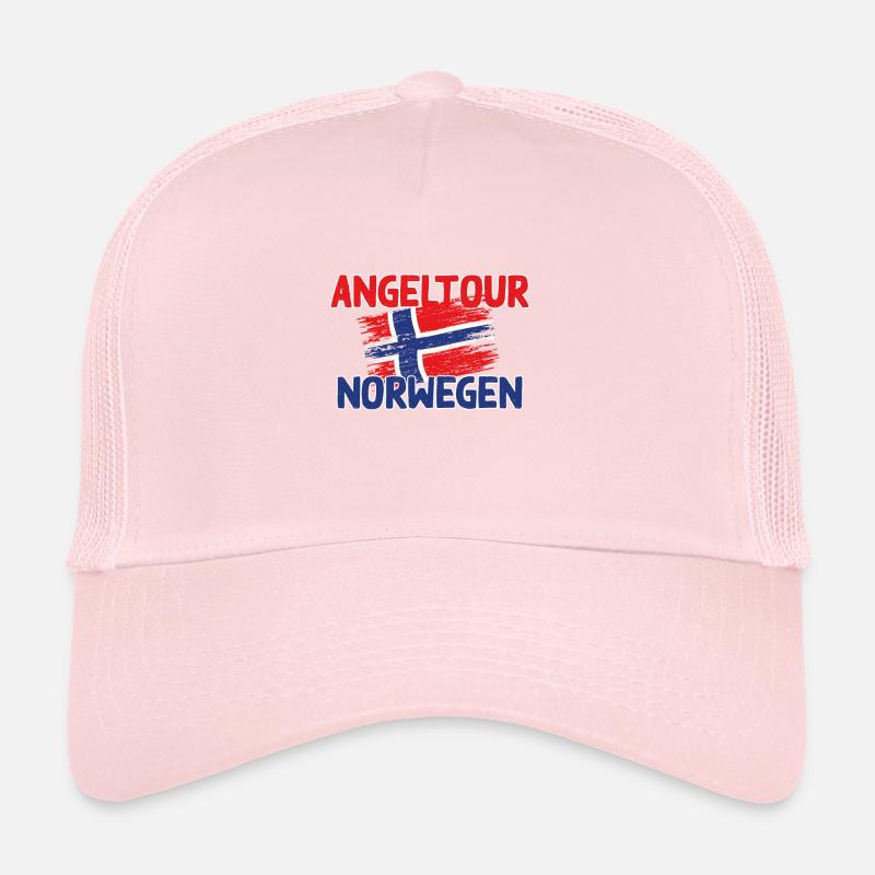 NORWEGEN - Angeltour - Norge Reise Geschenk Trucker Cap