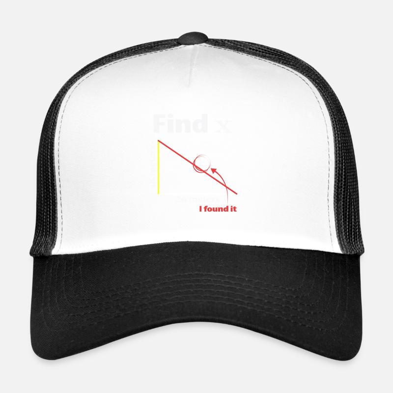 Pythagoras Triangle Mathematiker oder Mathe-Lehrer Trucker Cap