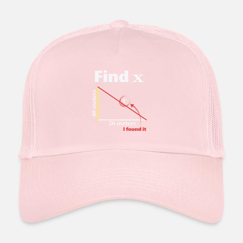 Pythagoras Triangle Mathematician or Math Teacher Trucker Cap