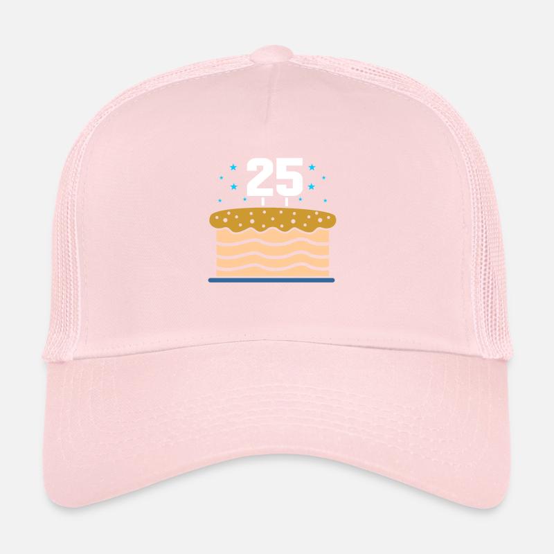 25th birthday Trucker Cap