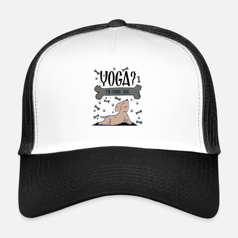 Yoga - Trucker Cap - Weiß/Schwarz