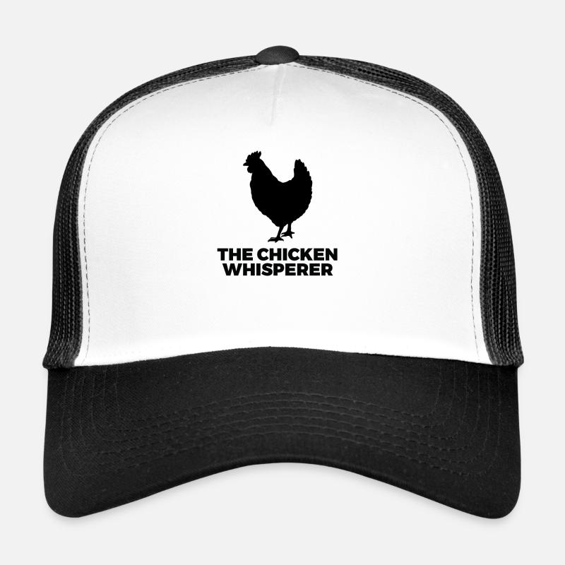 Der Hühnerflüsterer - Trucker Cap - Weiß/Schwarz