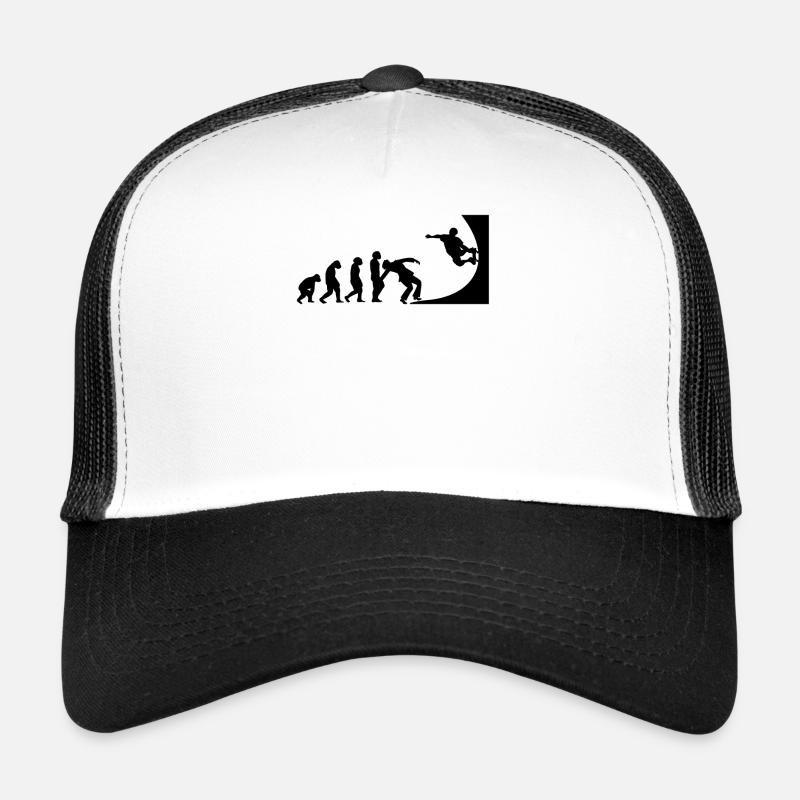 Evolution Skater Skateboard Skate halfpipe Trucker Cap