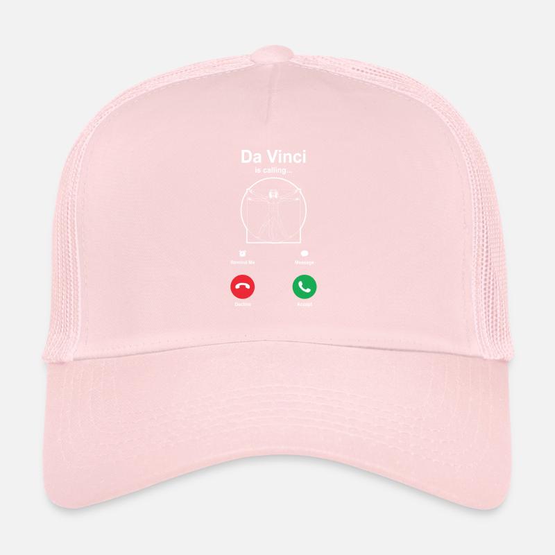 Léonard de Vinci Casquette trucker 