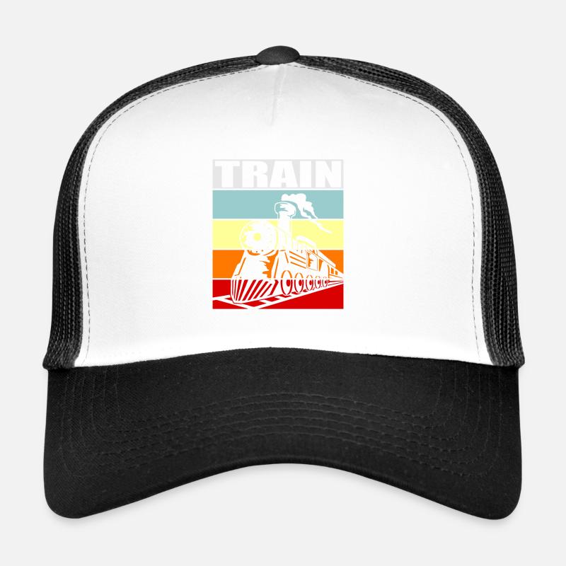 Zug - Trucker Cap - Weiß/Schwarz
