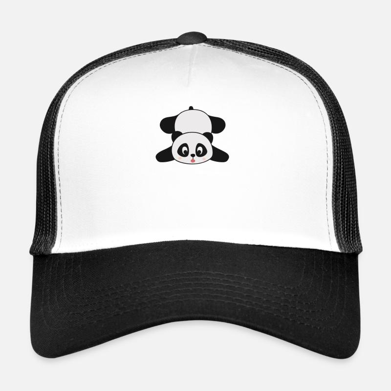 upps panda pandas panda falls on the nose Trucker Cap