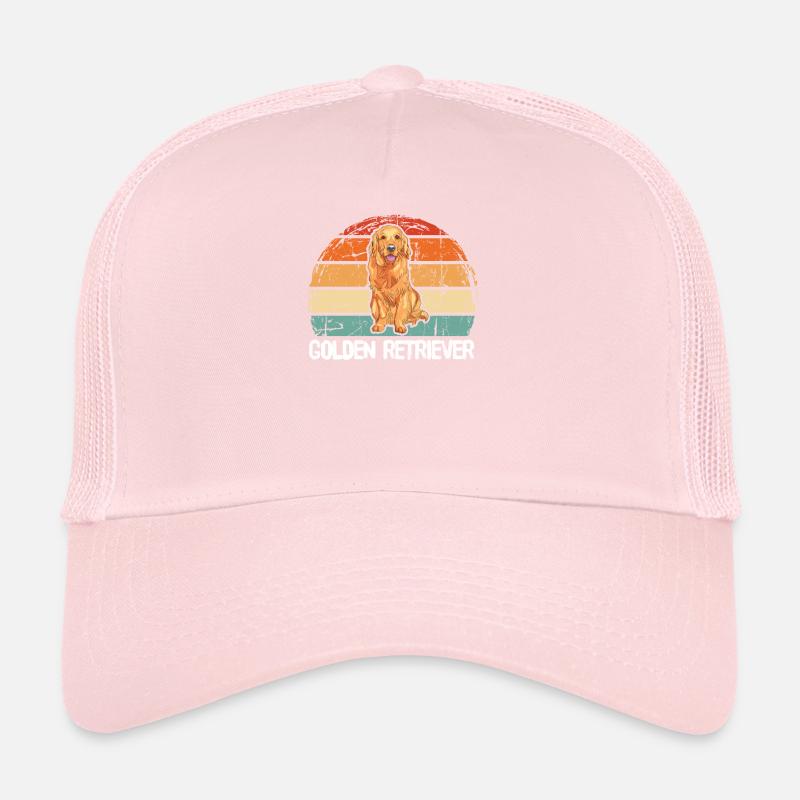 Golden retriever Casquette trucker 