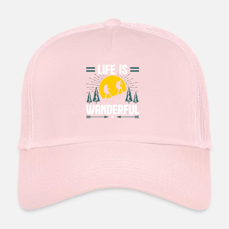 une randonnée Casquette trucker 