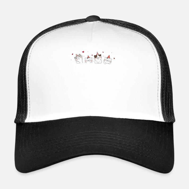 40. syntymäpäivä - Trucker-lippis - valkoinen/musta