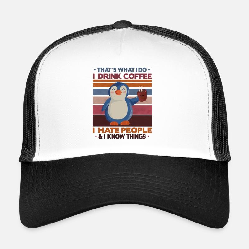 c'est ce que je fais pingouin deko pingu Casquette trucker 