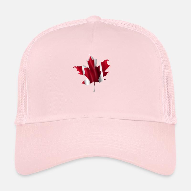 Feuille d'érable Canada Casquette trucker 