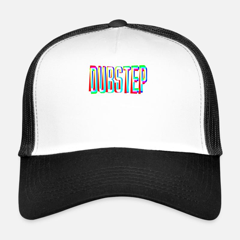 Cadeau DJ Dubstep Techno Raver Headbanger Casquette trucker 