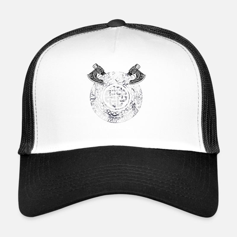 Ornament with ax ms Trucker Cap