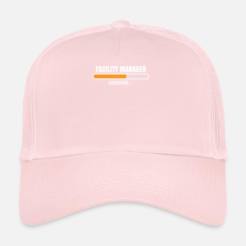 Facility Manager Profession Employée Idée cadeau Casquette trucker 