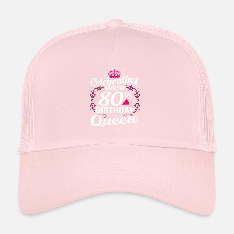 80th birthday Trucker Cap