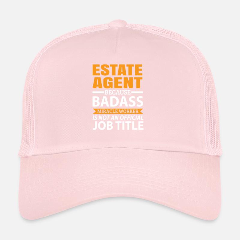 Agent immobilier Casquette trucker 